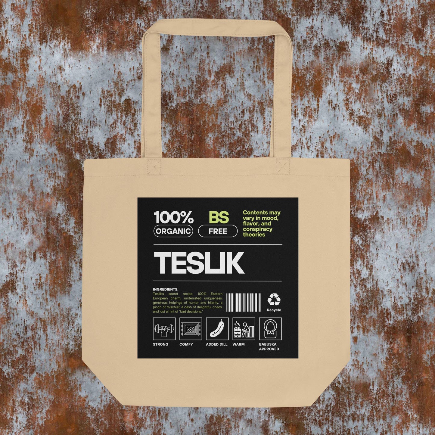 TESLIK movement Eco Tote Bag