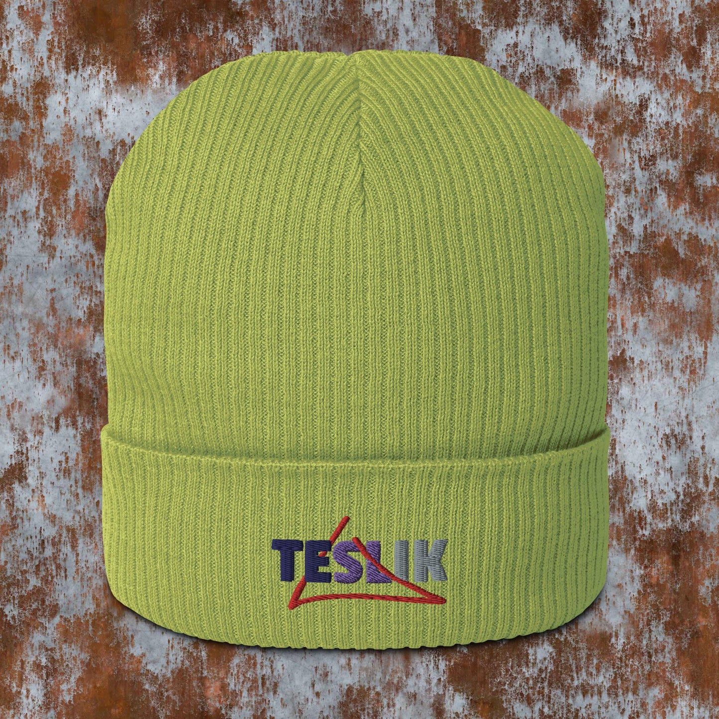 TESLIK Organic ribbed beanie Vol.1