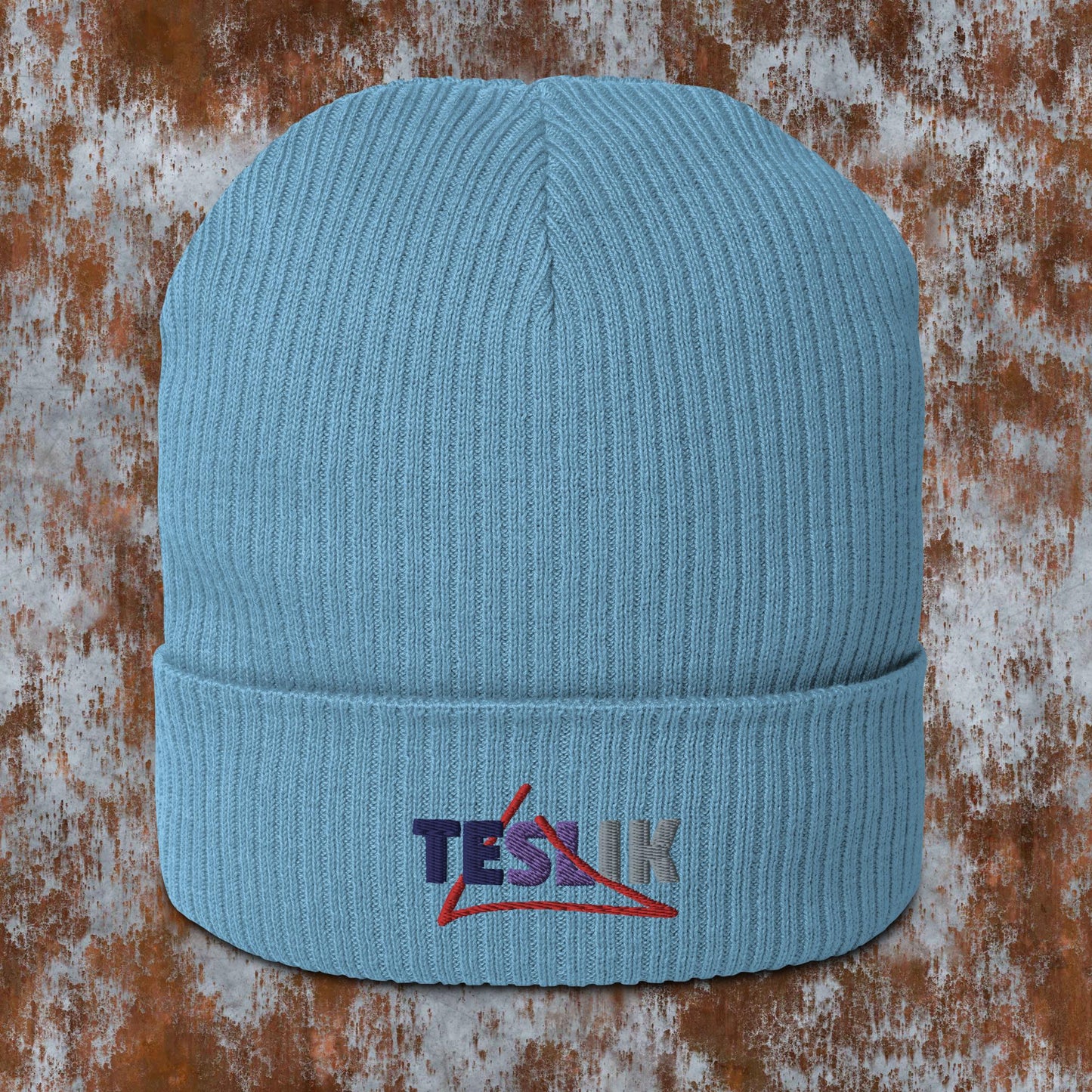 TESLIK Organic ribbed beanie Vol.1