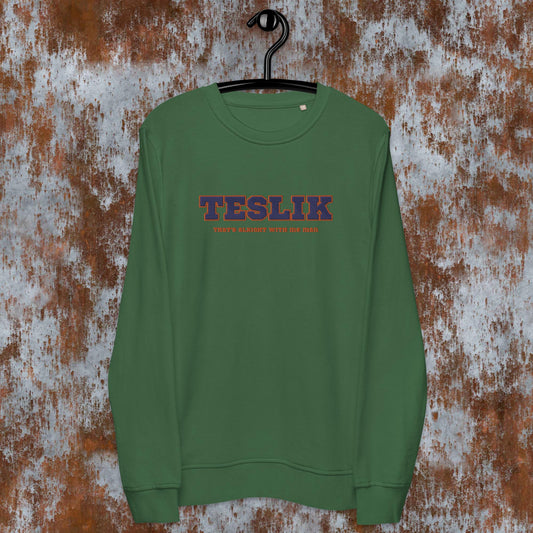 Unisex TESLIK. vol.1 organic sweatshirt
